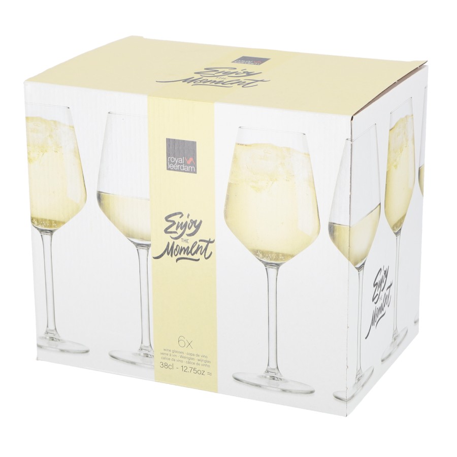 Royal leerdam wijnglas moment set 6 38cl