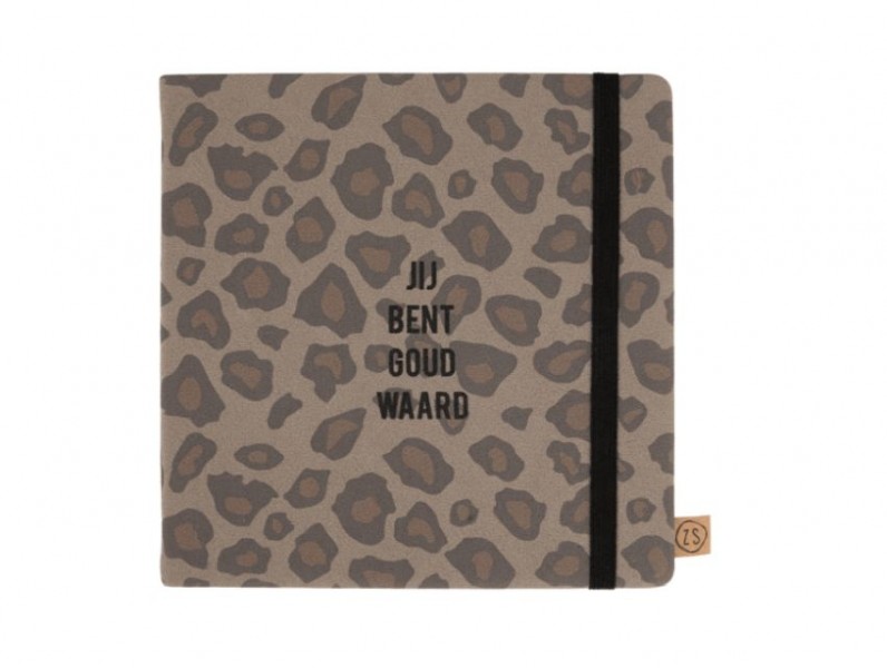 Zusss vriendinnenboek goud waard leopard