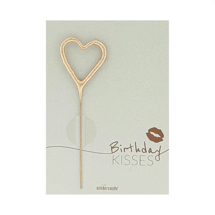 Sterretje Birthday Kisses Mini Wondercard Groen