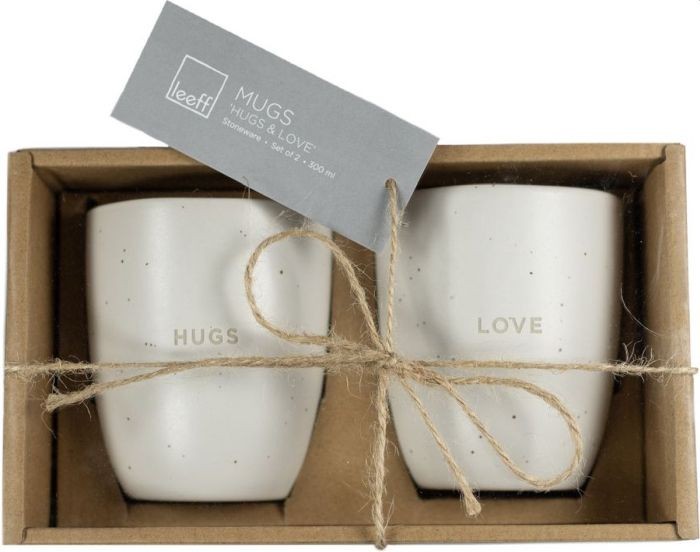 Mug Hugs - Love, set of 2, 300 ml