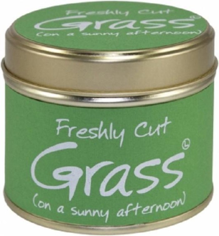 Lily Flame geurkaars in blik Cut Grass
