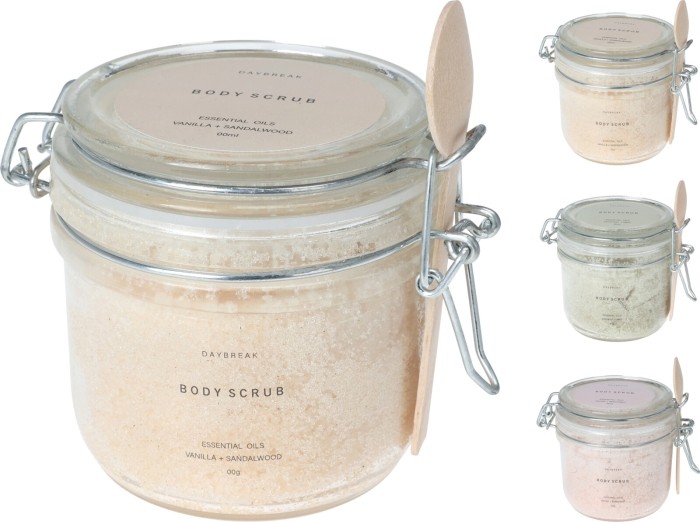 Bodyscrub In Glazen Pot