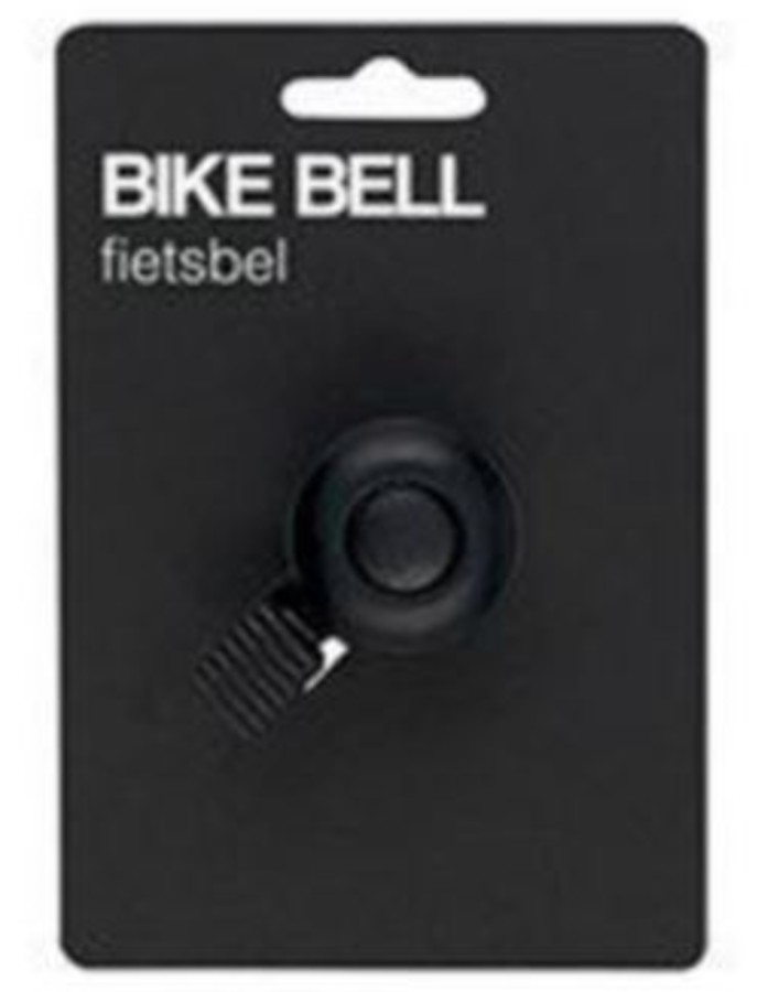 Justbike fietsbel ping zwart