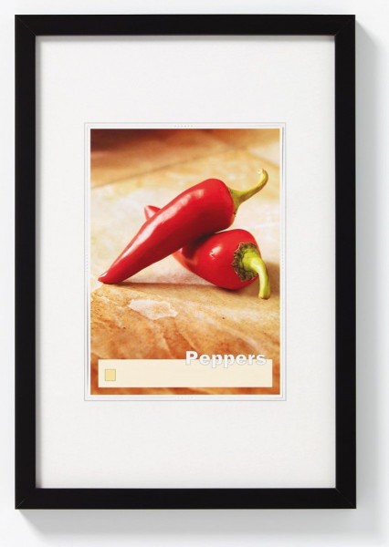 Walther Peppers houten fotolijst 13x18cm zwart