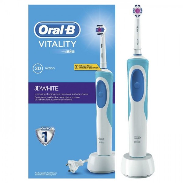 Oral-B White and Clean D12.513W - Elektrische Tandenborstel