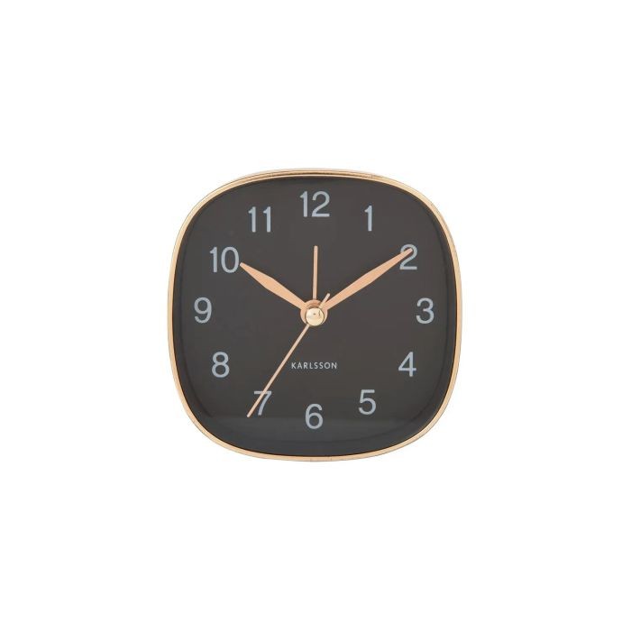 Alarmclock Square Black