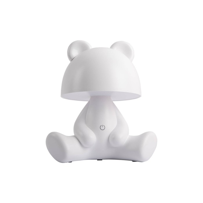 Table lamp bear led matt white