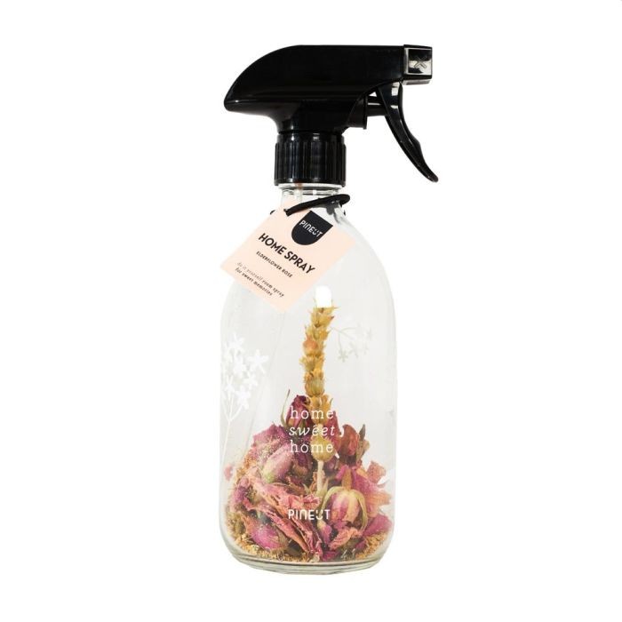 Pineut ® Huisparfum Elderflower Rose 400ml - Roomspray Vlierbloesem & Rozen - Maak je eigen Interieurspray - Housewarming Cadeau - Homespray - Huisspray - Heerlijke geur